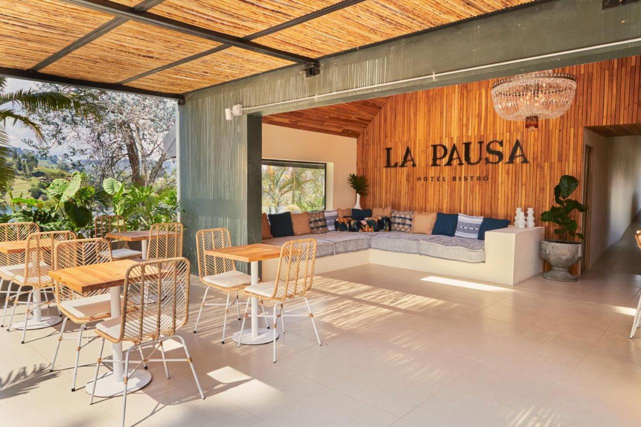 La Pausa Hotelbistro Гуатапе Экстерьер фото